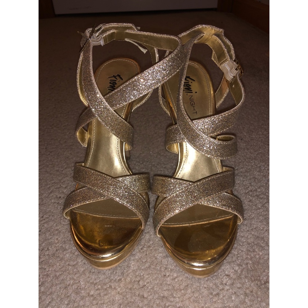 FIONI NIGHT glitter pumps